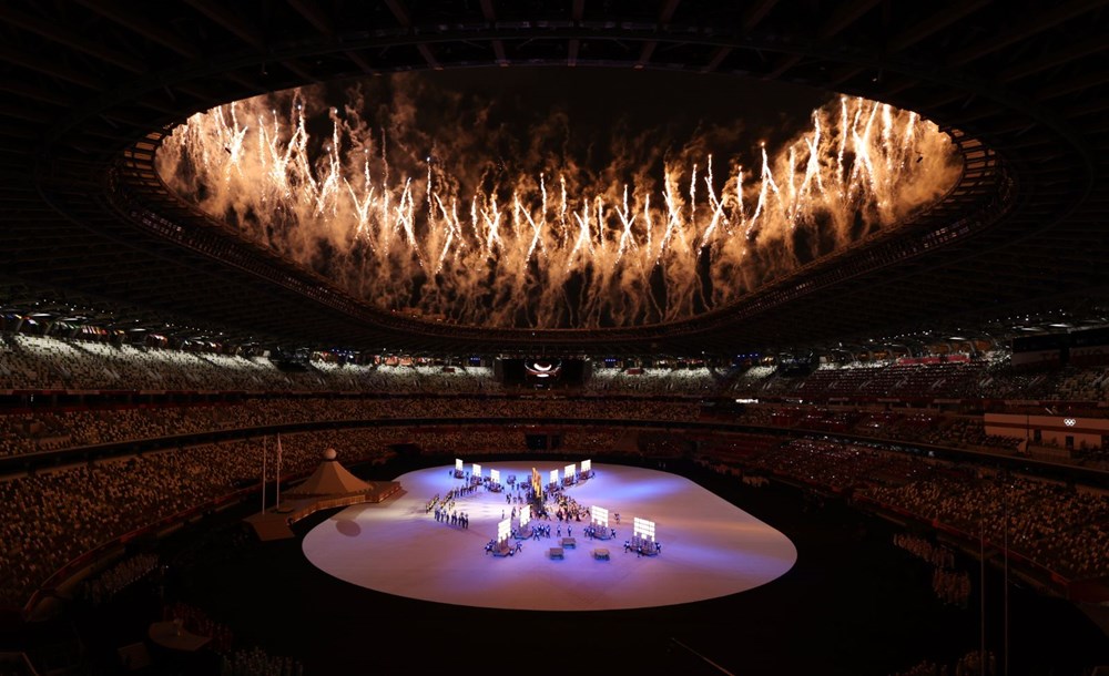 2020 Tokyo Olimpiyatları görkemli açılış töreniyle başladı - 59