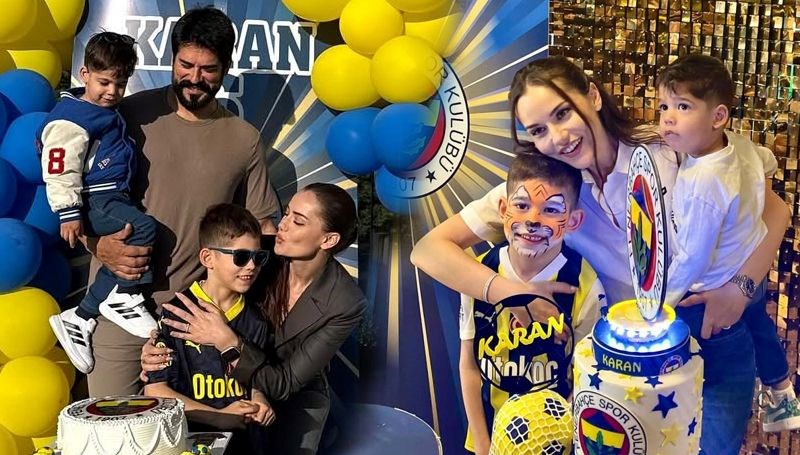 Fahriye Evcen'den oğlu Karan'a: İyi ki doğdun kıymetlim
