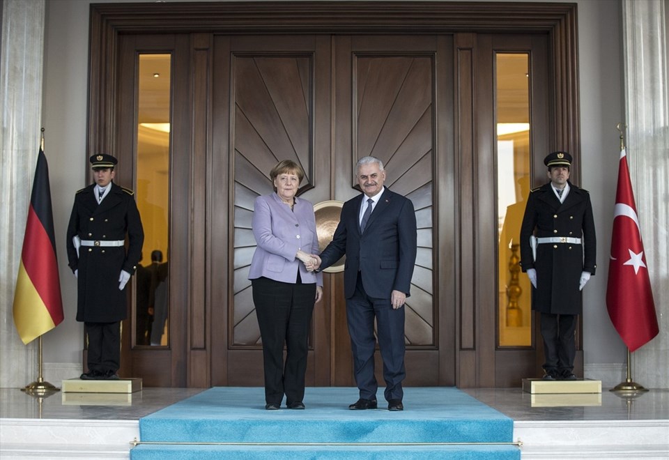 Başbakan Yıldırım ve Almanya Başbakanı Merkel'den açıklama - 1