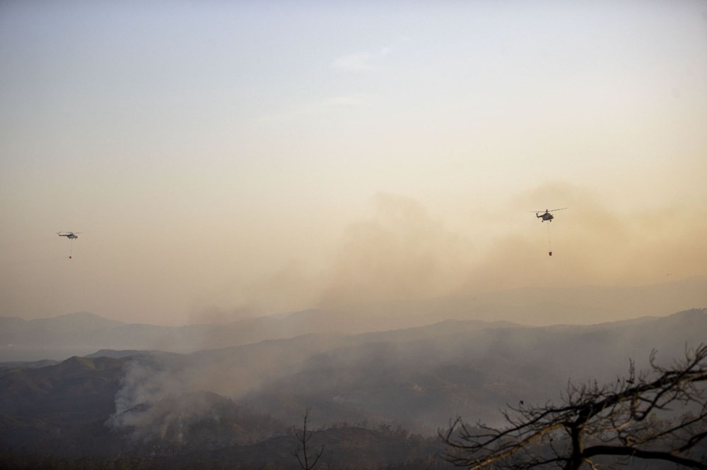 Marmaris'te orman yangını: Bakanlar son durumu açıkladı - 34