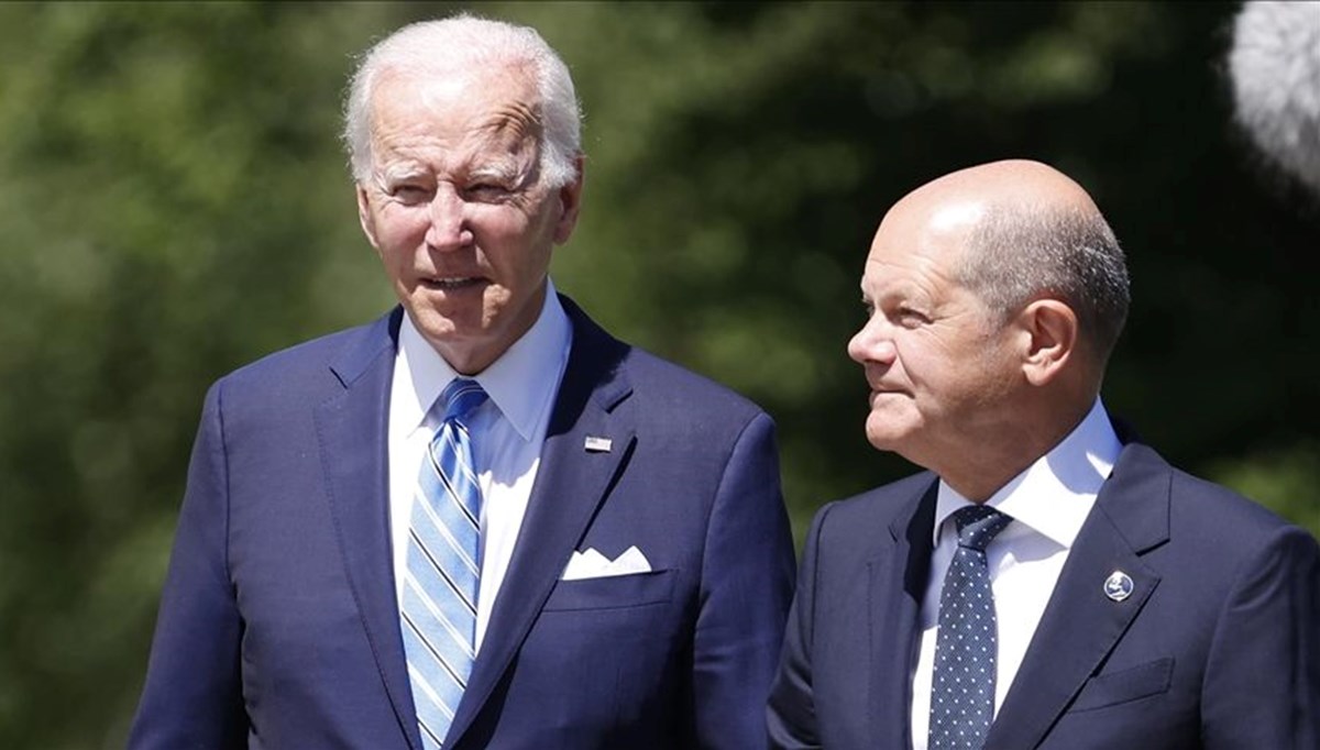 Almanya Başbakanı Scholz, ABD Başkanı Biden ile görüştü