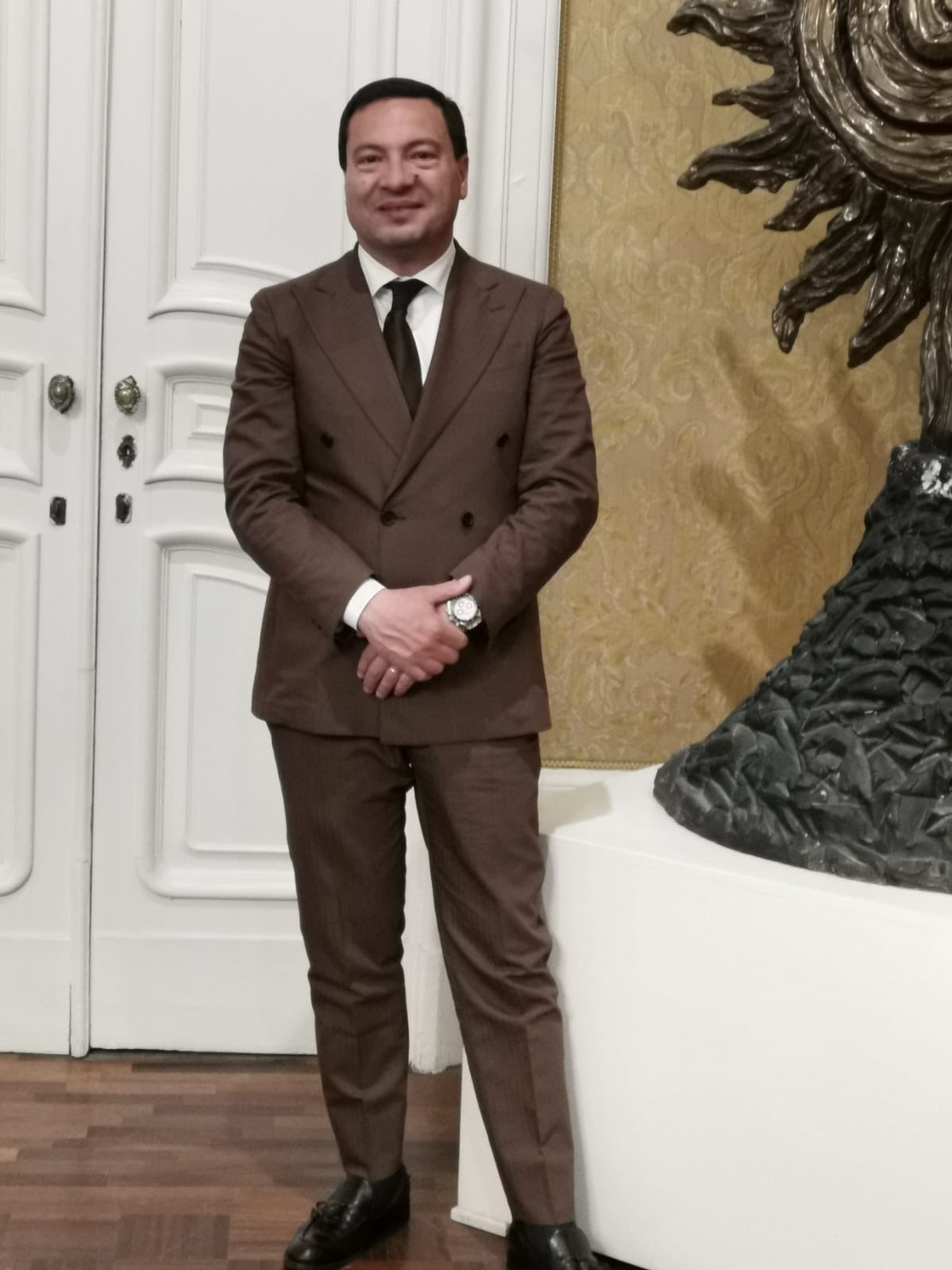 Juve Stabia Başkanı Andrea Langella.