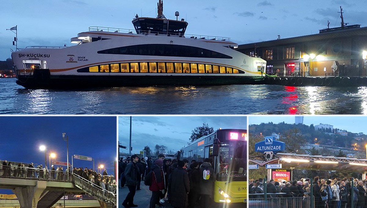 İstanbul'da fırtına çilesi İstanbul'da fırtına çilesi