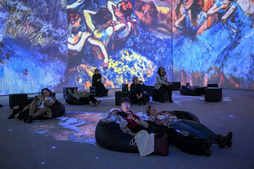 Polonya'nın Wroclaw kentinde dijital Van Gogh sergisi - 8