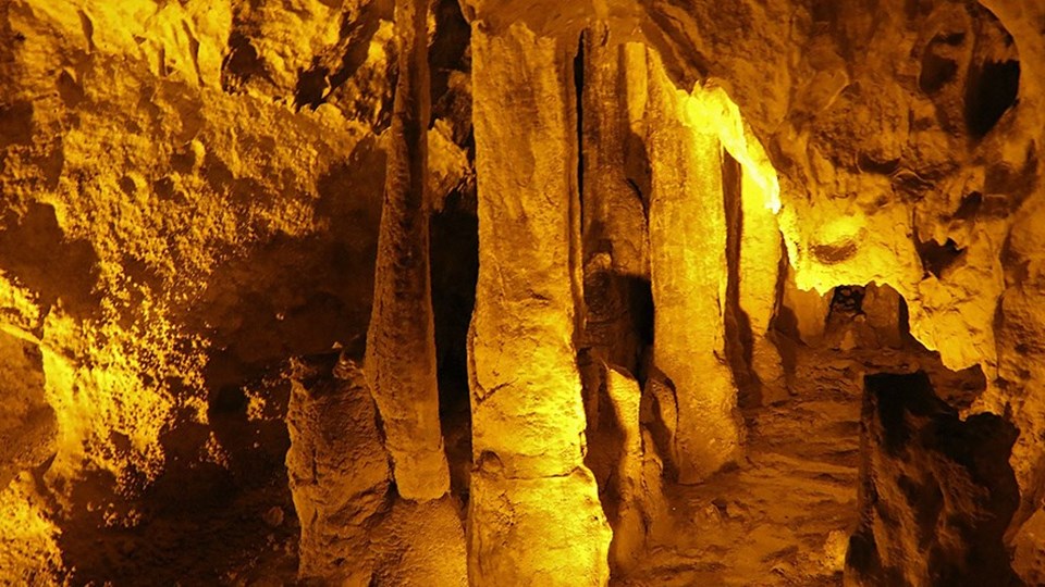 Burdur'daki İnsuyu mağarası yenilenen yüzüyle ziyarete açıldı - 1