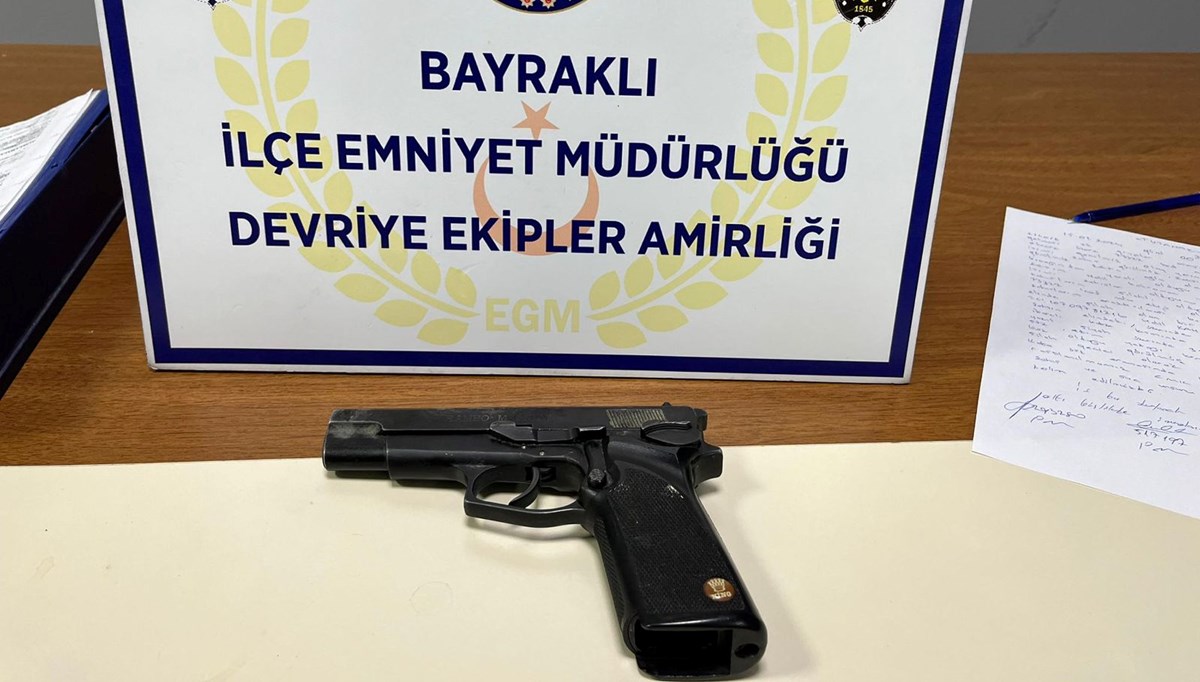 İzmir'de 2 kişiyi tabancayla yaralayan çocuk gözaltında İzmir'de 2 kişiyi tabancayla yaralayan çocuk gözaltında
