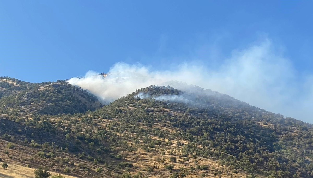 Kahramanmaraş'taki yangın kontrol altında Kahramanmaraş'taki yangın kontrol altında