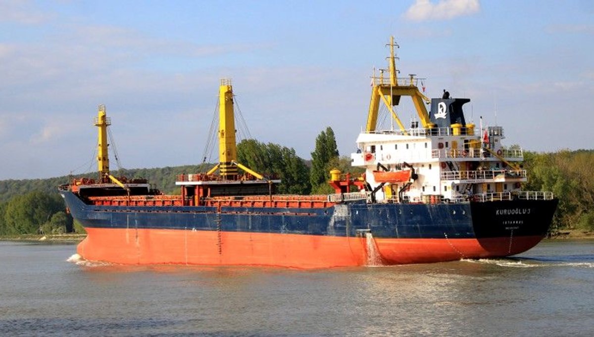 Ukrayna'da Türk gemisi vuruldu