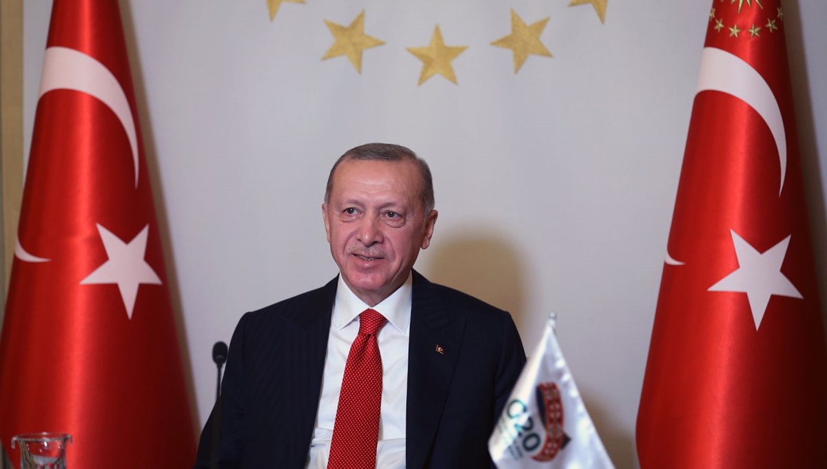 Cumhurbaşkanı Erdoğan sanal G20 zirvesine katıldı