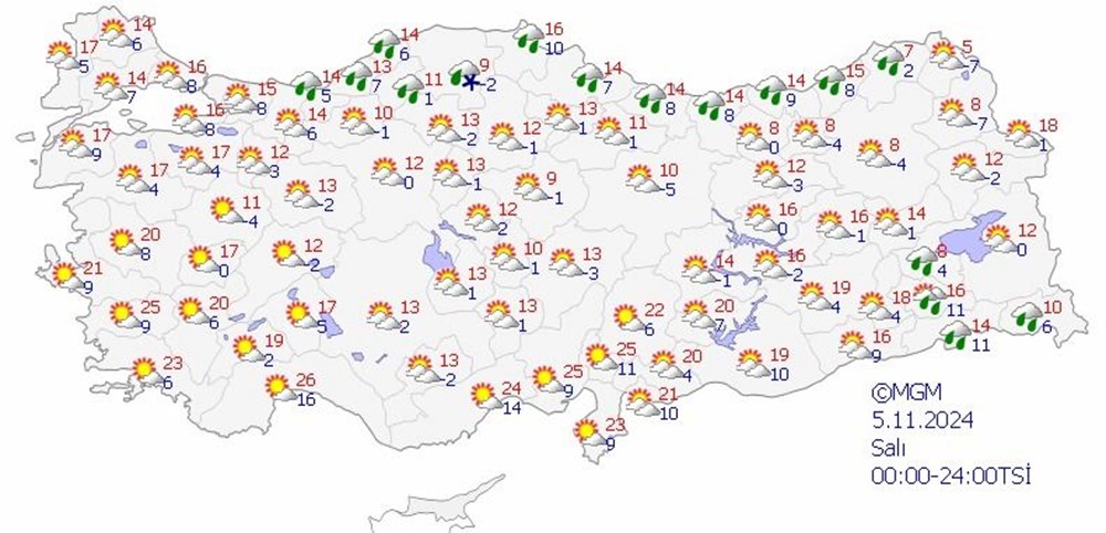 Soğuk hava ve kar geliyor: 4 gün sürecek, bu bölgelere dikkat! - 9