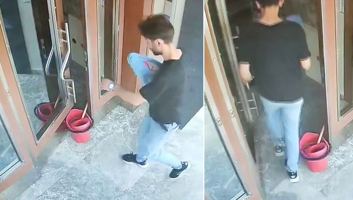 İstanbul'da kargocu imajıyla daireyi soydu