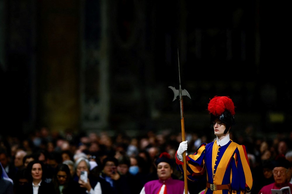Papa Francis'in cenazesi prova ediliyor: İsviçreli Muhafızlar hazır! - 6