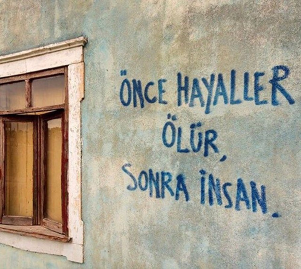 Çukur�dan Neslican Tay�a veda (Çukur�a damga vuran duvar yazıları