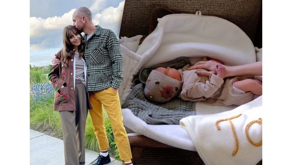Lily Collins anne oldu: Seni dünyalar kadar seviyoruz