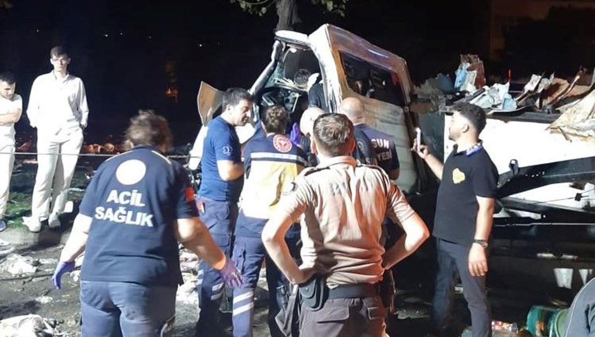 Samsun'da trafik kazası: 2 yaralı