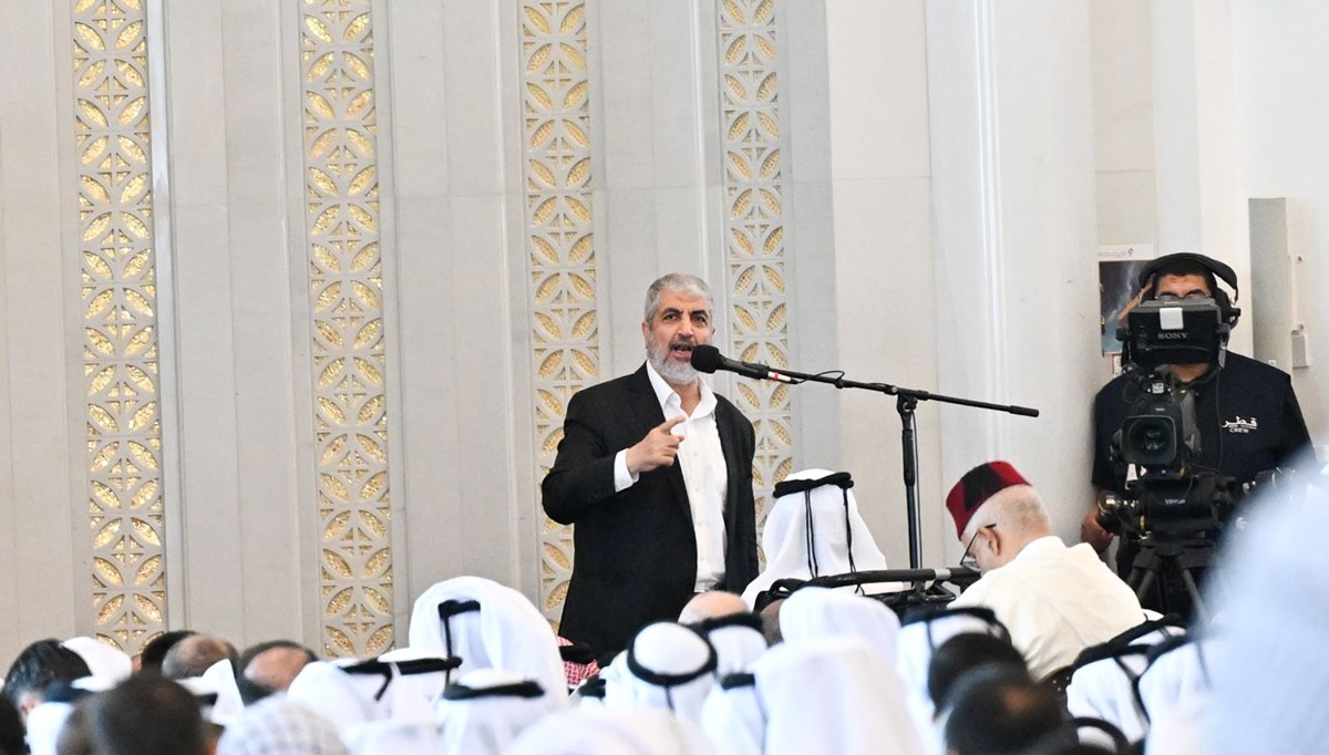 Hamas lideri Haniye'nin yardımcısı Meşal: Pazarlık yapmayacağız Hamas lideri Haniye'nin yardımcısı Meşal: Pazarlık yapmayacağız
