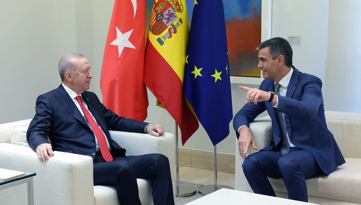Sanchez'le toplantı | Cumhurbaşkanı Erdoğan: Sanchez'le toplantı | Cumhurbaşkanı Erdoğan: