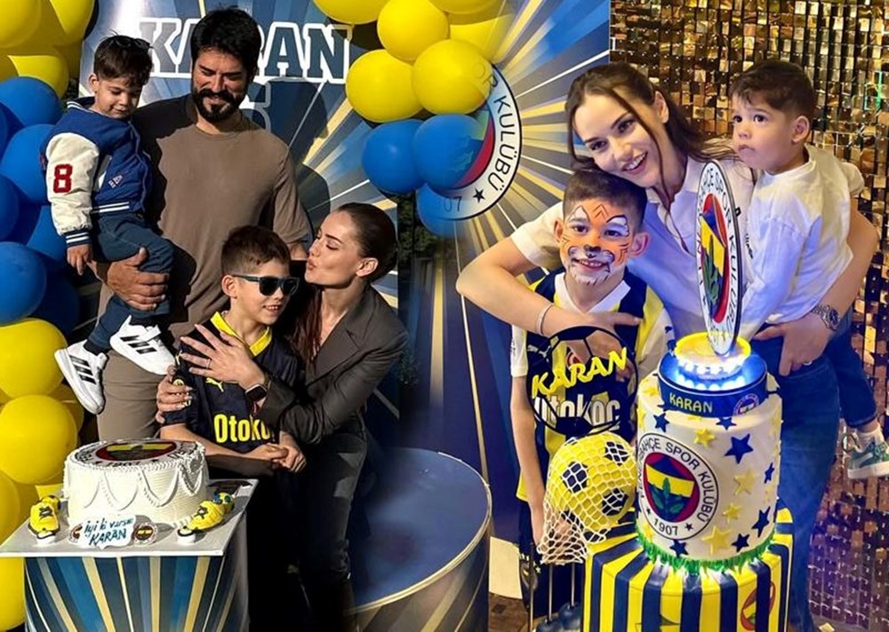 Fahriye Evcen ile Burak Özçivit'in oğlu Karan 6 yaşında: İyi ki doğdun kıymetlim - 1