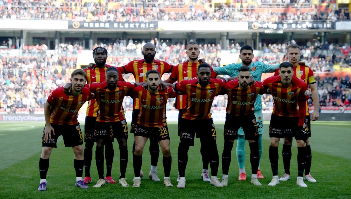 Kayserispor'da 5 isim cezalı duruma düştü