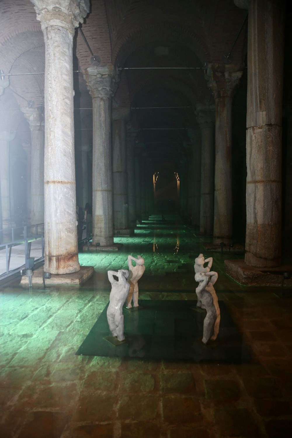 Tarihi Yerebatan Sarnıcı Müzesi yenilenme çalışmalarının ardından açıldı - 7