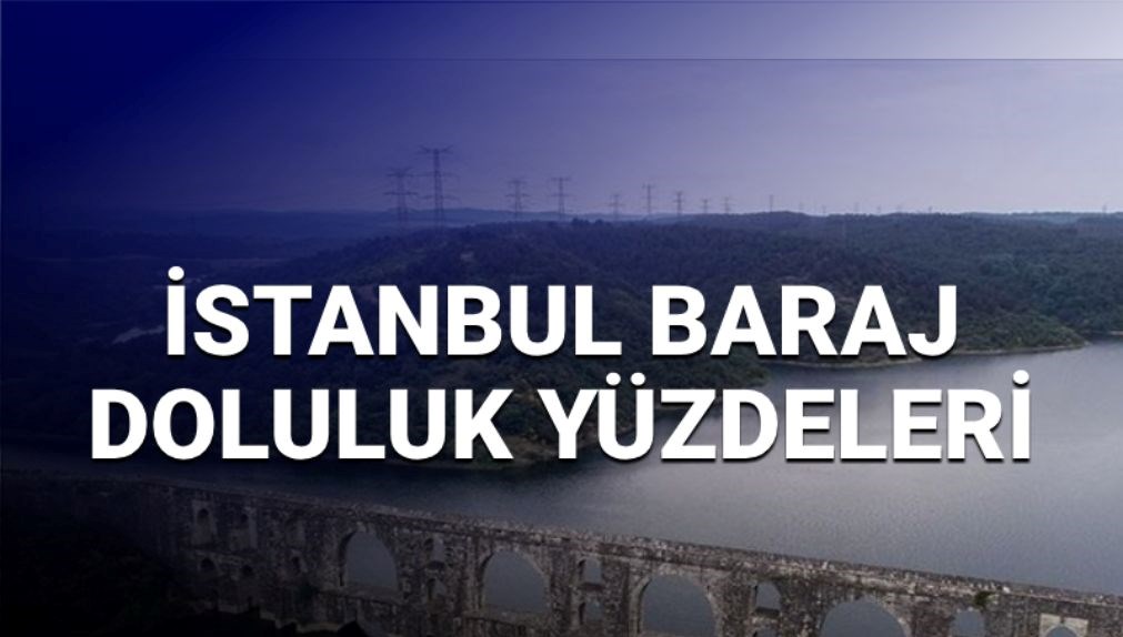 İSKİ İstanbul baraj doluluk oranı 2025: 24 Şubat İstanbul’daki barajların doluluk oranları bugün yüzde kaç?