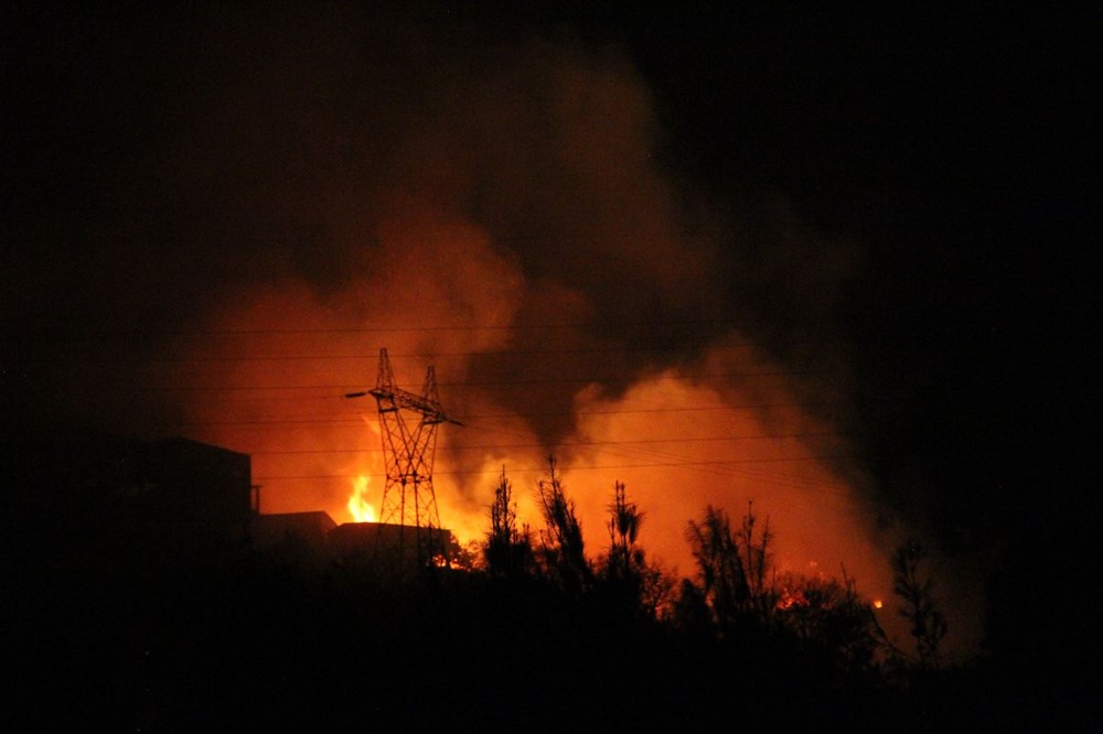 Hatay İskenderun'daki yangın 22 saat sonra kontrol altında - 14