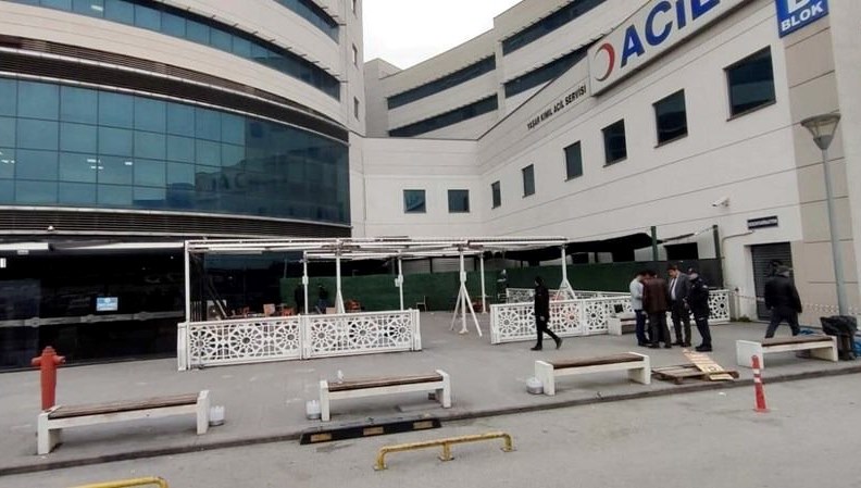 Yenidoğan bebeği kaçırmaya çalıştı