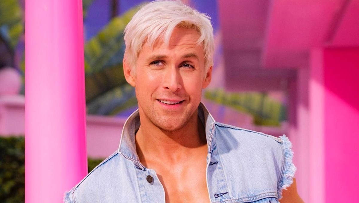 Barbie filminin Ken'i Ryan Gosling'den ilk kare geldi