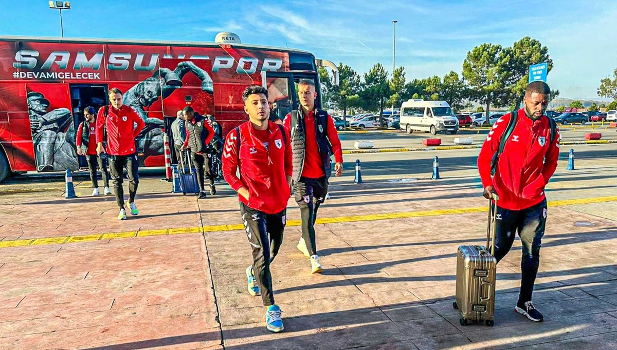 Samsunspor, Adana Demirspor deplasmanına 6 eksikle gitti