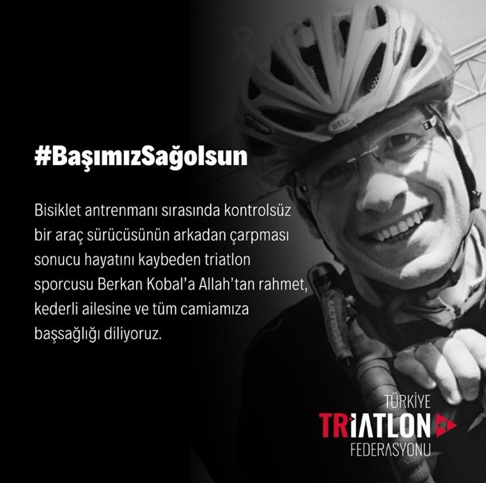 Triatlon sporcusu Berkan Kobal bisiklet kazasında hayatını kaybetti - 1