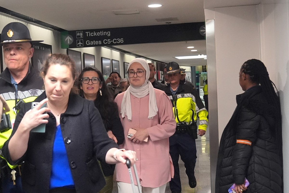 Serbest kalan Rümeysa Öztürk, eğitim gördüğü Massachusetts eyaletine döndü.