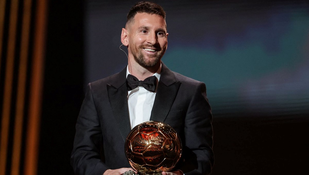 Ballon d’Or 8. kez Lionel Messi'nin Ballon d’Or 8. kez Lionel Messi'nin