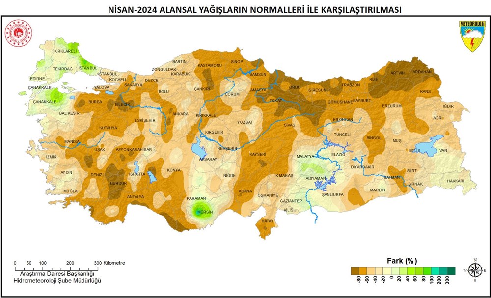 Türkiye genelinde çok şiddetli kuraklık alarmı: Anadolu'nun neredeyse tamamı kahverengiye döndü - 4