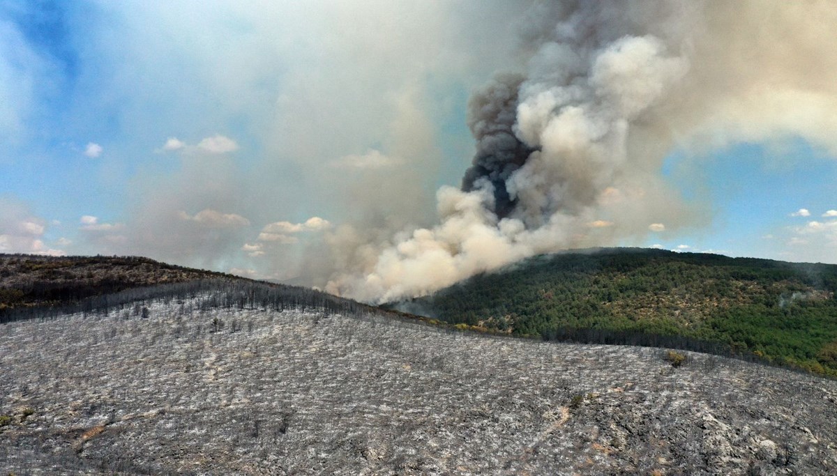 Karabük ve Kastamonu'da yangınlar devam ediyor