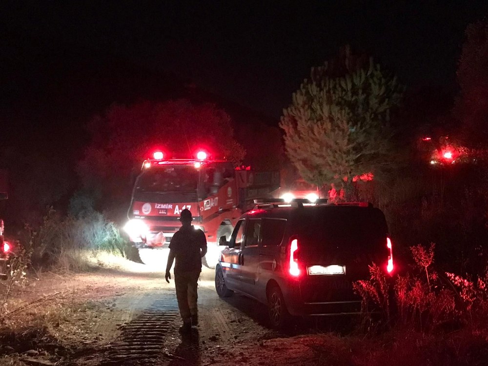 Antalya, İzmir ve Çanakkale'de orman yangınları - 9
