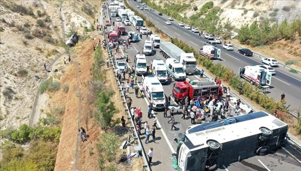Gaziantep'te 16 kişinin öldüğü kazada otobüs şoförü hakkında 22,5 yıl hapis istemi - 1