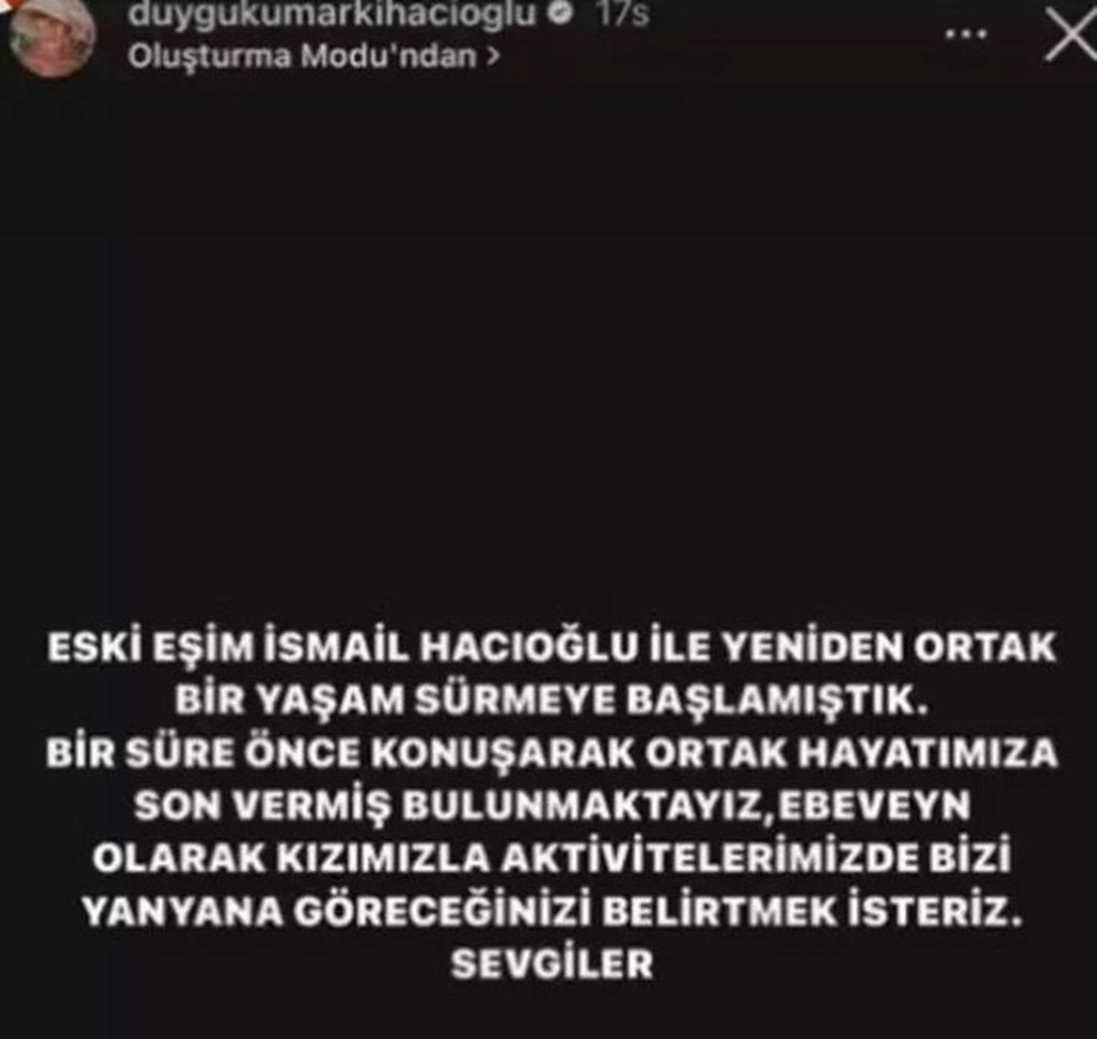 İsmail Hacıoğlu ile eski eşi Duygu Kumarki'nin mutluluğu kısa sürdü - 4