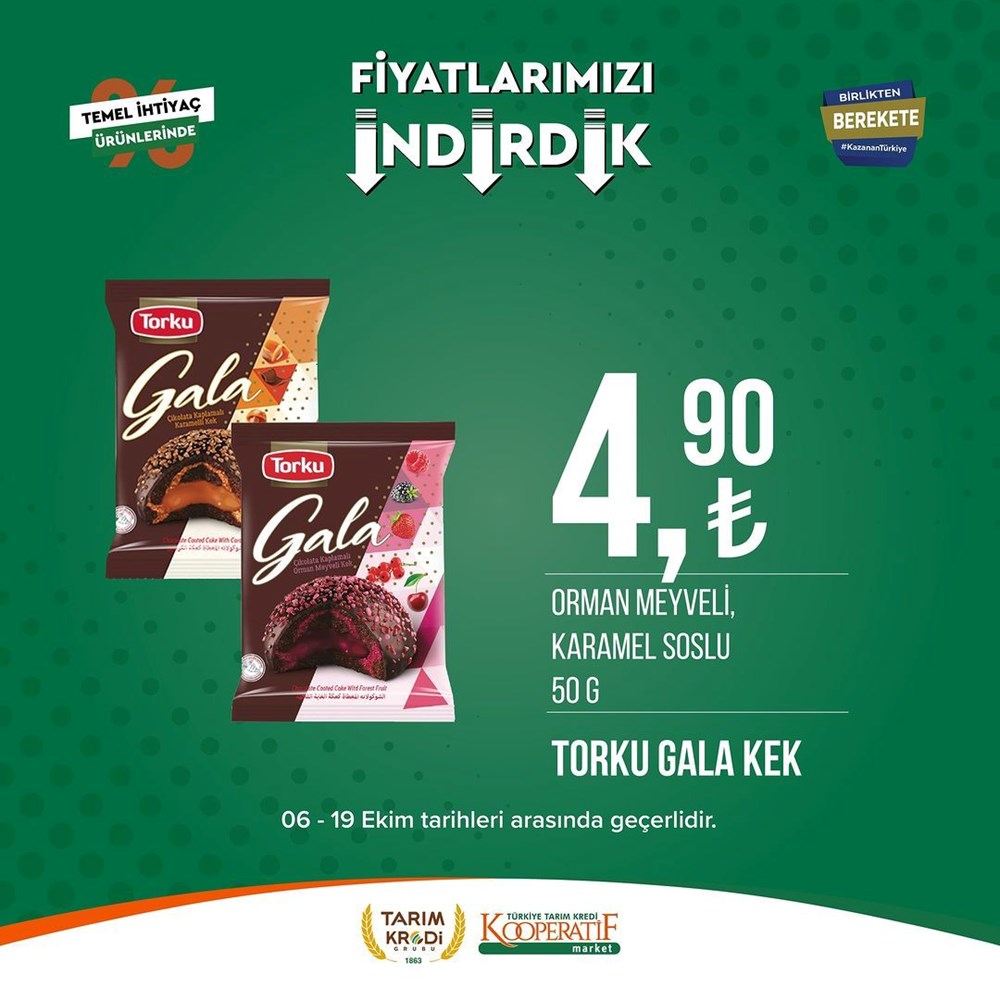 İNDİRİM BUGÜN BAŞLADI! Tarım Kredi Kooperatifi Market İndirim Kataloğu | Siirt Olay Haber Tarım Kredi Kooperatif Market ekim ayına özel yeni indirimli ürünler listesi: Yüzde 50 indirim bugün başlıyor (16 Ekim-2 Kasım 2023 Tarım Kredi Market indirimleri) - 66