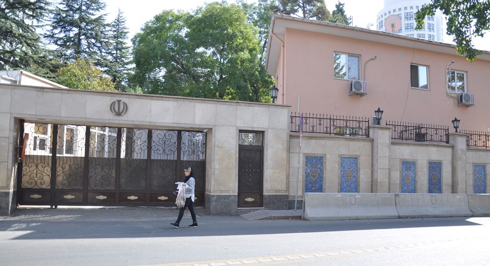 İran'ın Ankara Büyükelçiliği önünde hareketlilik - 1