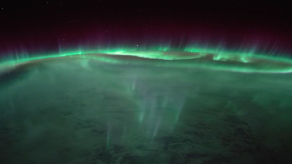 Kutup ışıkları uzaydan görüntülendi - 3