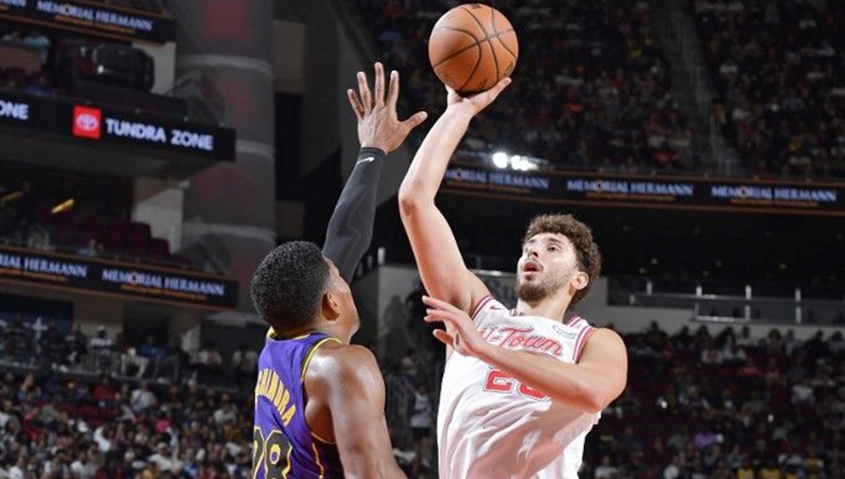 NBA'de Alperen Şengün'den 19 sayı: Rockets, Lakers'ı 128-94 yendi NBA'de Alperen Şengün'den 19 sayı: Rockets, Lakers'ı 128-94 yendi