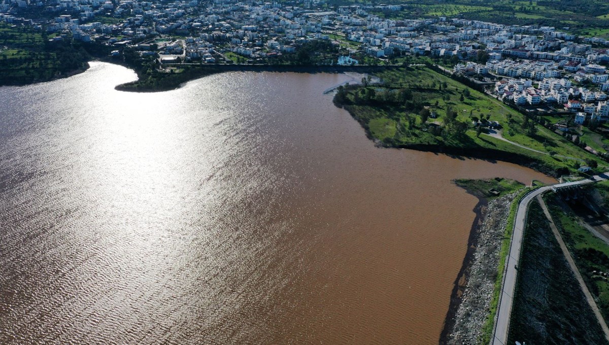 Mumcular Barajı yağışlardan sonra yeniden doldu