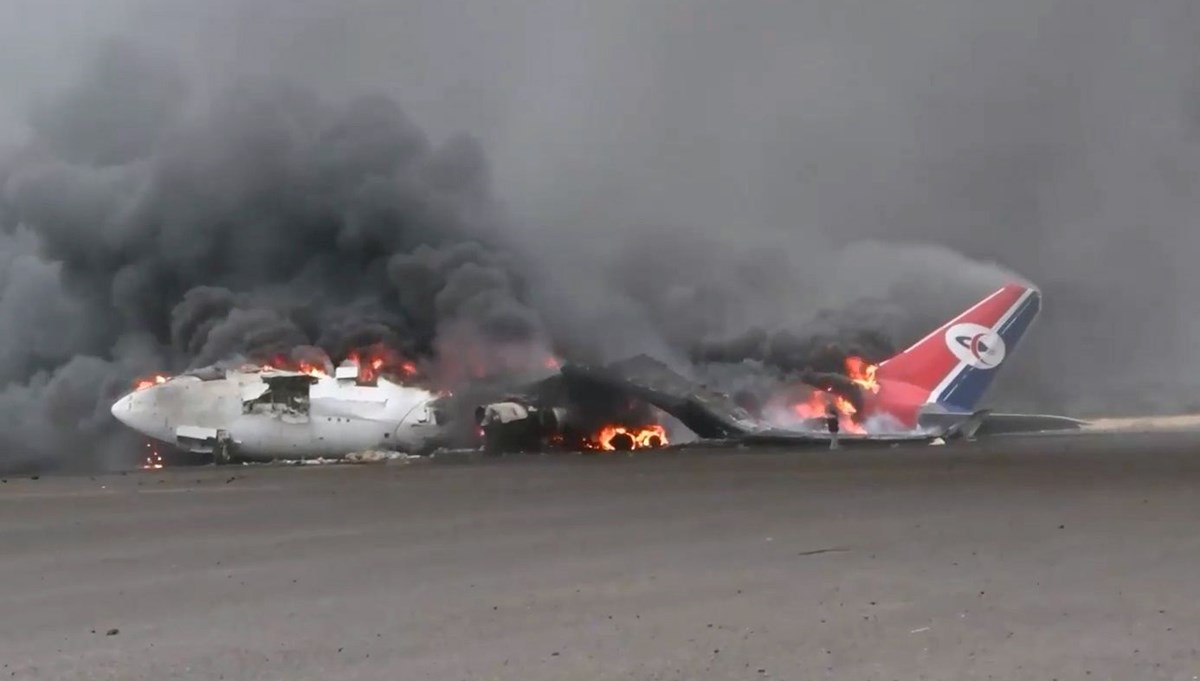 İsrail'den Yemen'e saldırı İsrail'den Yemen'e saldırı