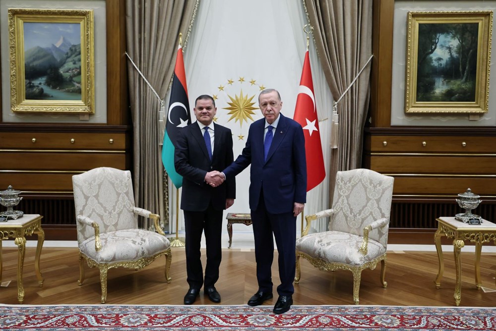 Cumhurbaşkanı Erdoğan, Libya Başbakanı ile görüştü - 1