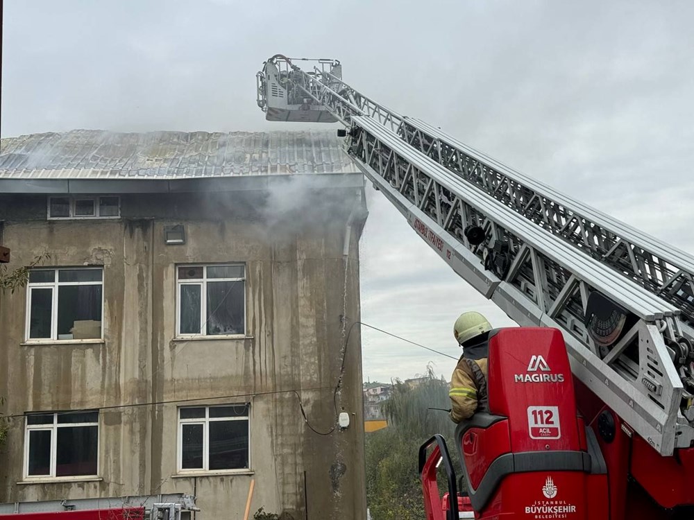 İstanbul'da fabrika yangını - 6