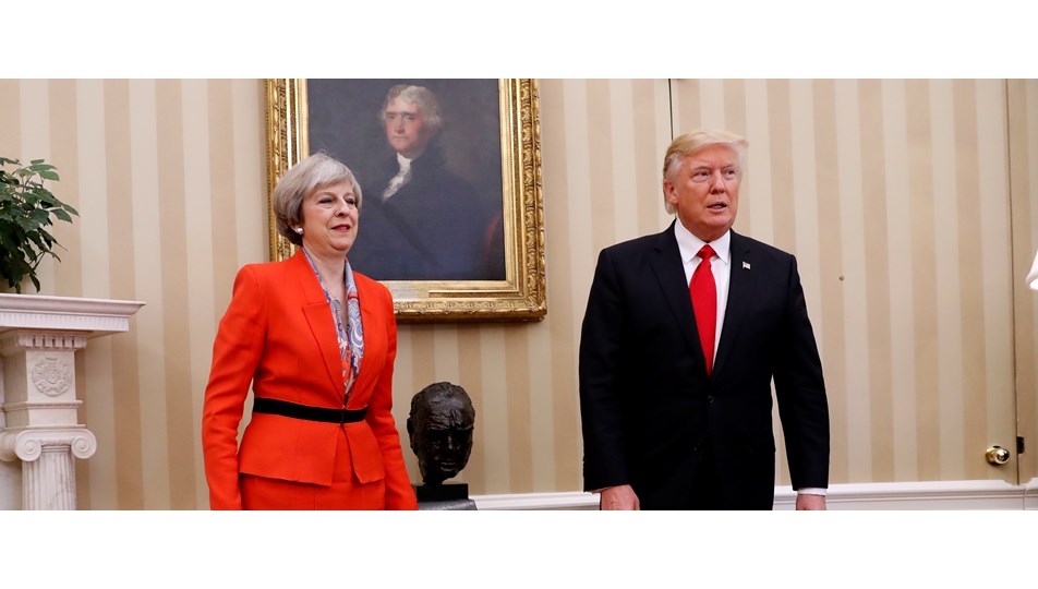 Trump ile May telefonda Suriye'yi görüştü