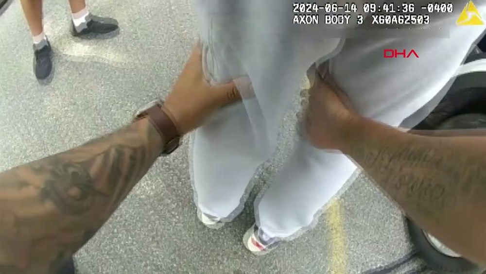 Firar�n sonu ters kelep�e! Eylem Tok ile o�lu Timur Cihantimur�un ABD�de g�zalt�na al�nd��� anlar ortaya ��kt�