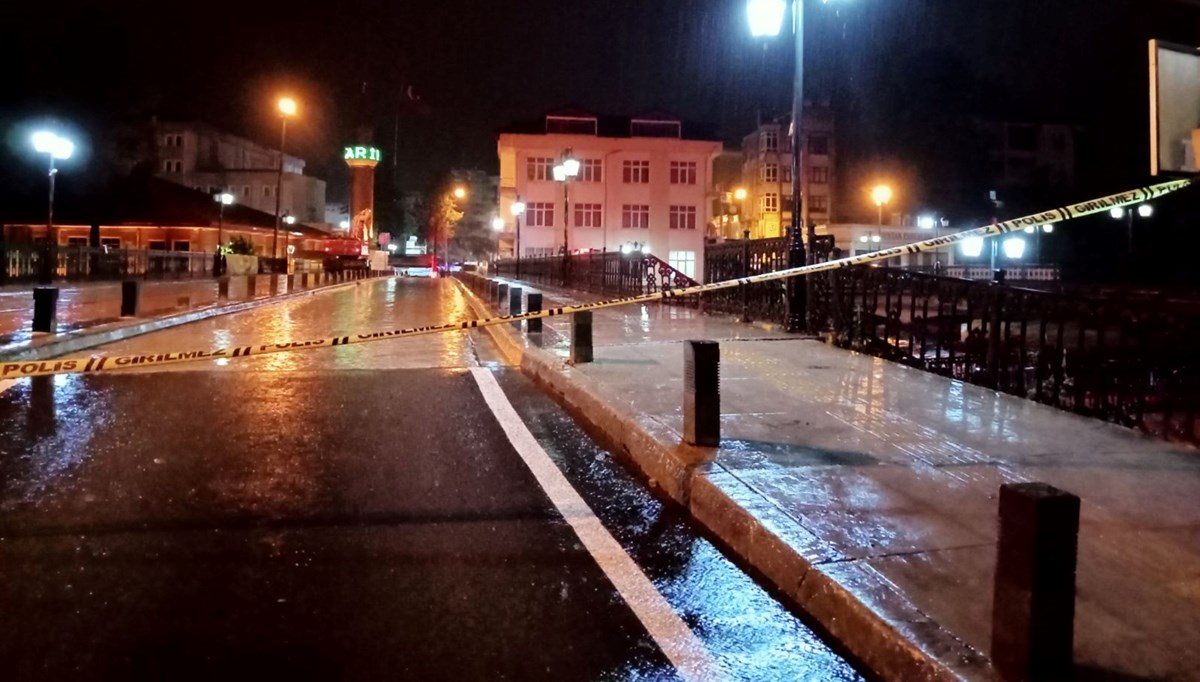 Samsun'da çay taştı Samsun'da çay taştı