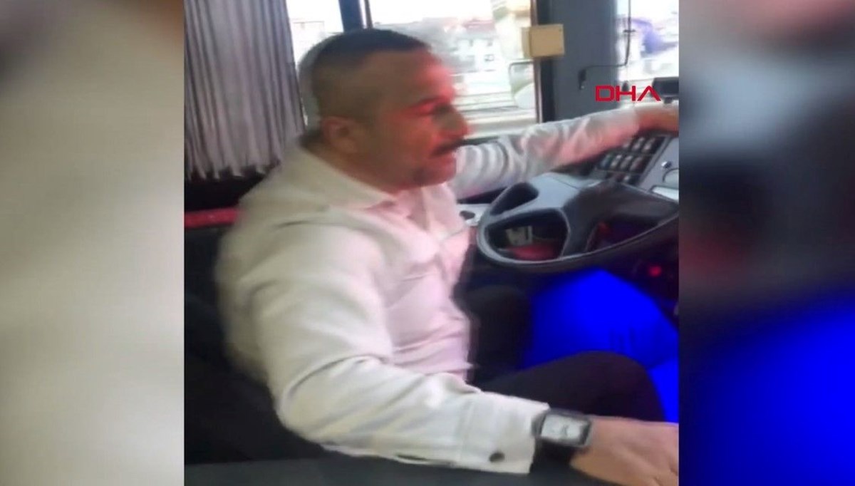 İstanbul'da otobüs şoförü öğretmene saldırdı İstanbul'da otobüs şoförü öğretmene saldırdı