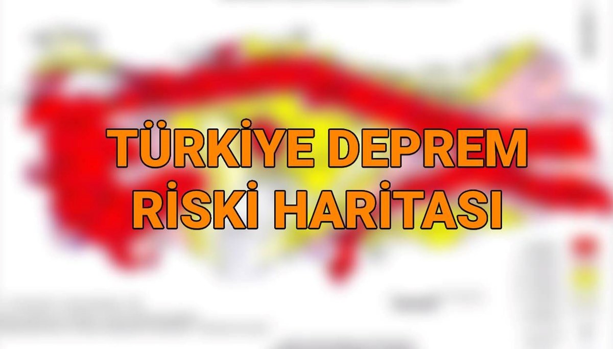  Türkiye’de en yüksek ve en az riskli iller hangileri? MTA Diri fay hattı haritası